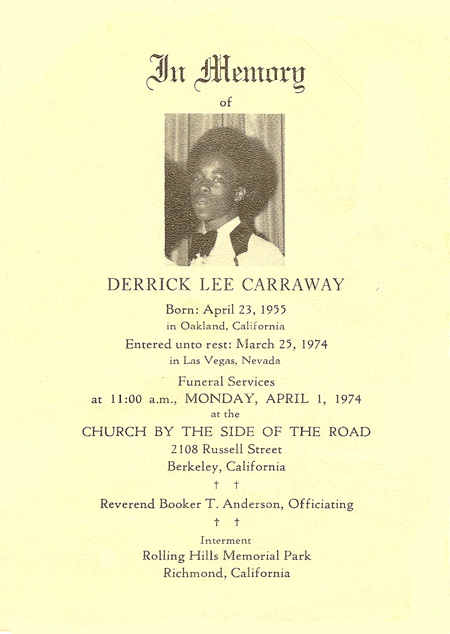 Carraway Obit
